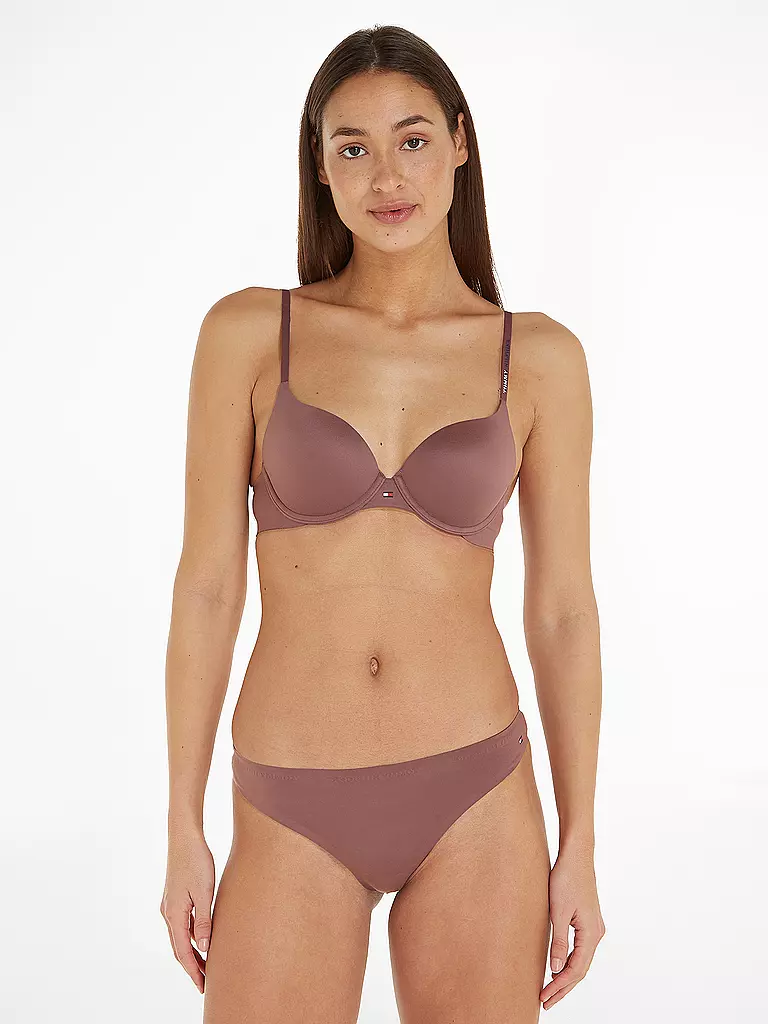 TOMMY HILFIGER BH Push Up purple beere